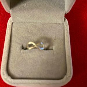 Infinity Toe Ring Silver